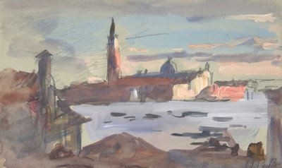 San Giorgio Maggiore, Venise, 1840-1906 - Hercules Brabazon Brabazon