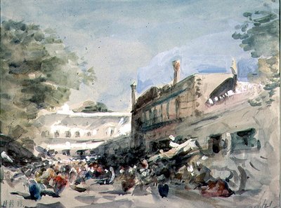 Scène de Rue à Delhi - Hercules Brabazon Brabazon