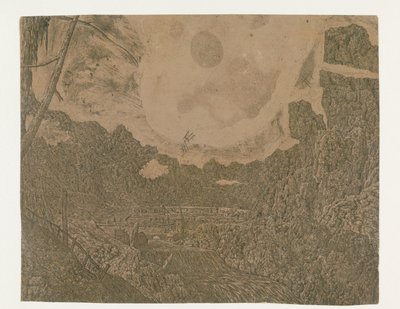 Paysage avec une cascade, deuxième version - Hercules Segers