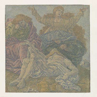 La Lamentation du Christ - Hercules Segers