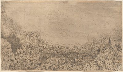 La vallée enclavée - Hercules Seghers