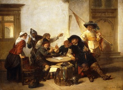 La salle de garde - Herman Frederick Carel Ten Kate