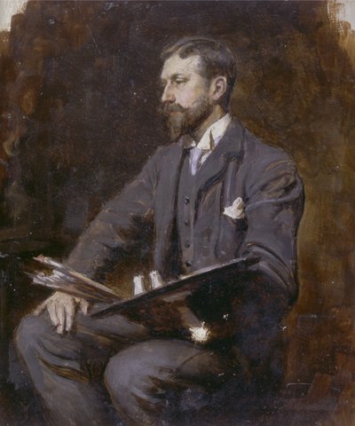 Possible autoportrait, vers 1890-1900 - Herman Gustave Herkomer