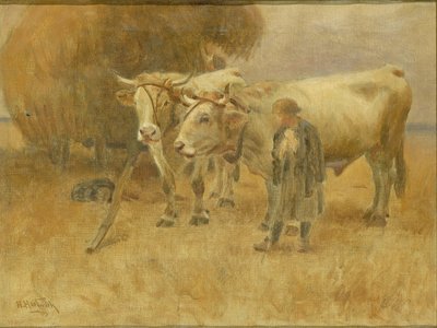 Sketch pour The Harvesters - Herman Hartwich