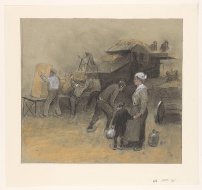 Récolte de céréales - Herman Heijenbrock (possibly)