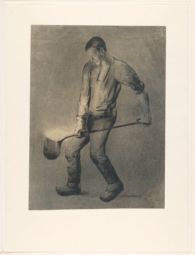 Fondeur de fer - Herman Heijenbrock (signed by artist)