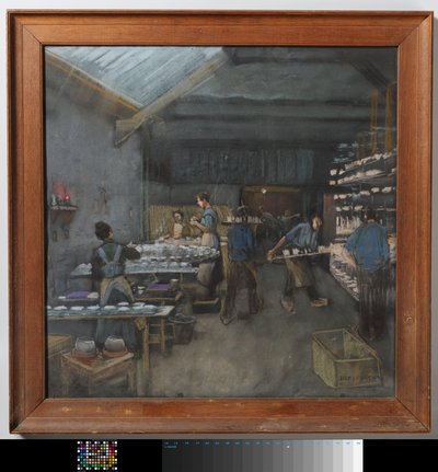 La vieille fabrique de céramique 