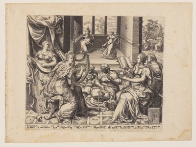 Parabole des vierges sages et des vierges folles : Les vierges sages - Herman Jansz. Muller