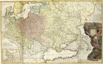 Carte de Moscovie - Herman Moll