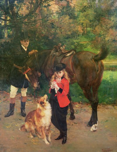 La jeune cavalière - Herman Richir