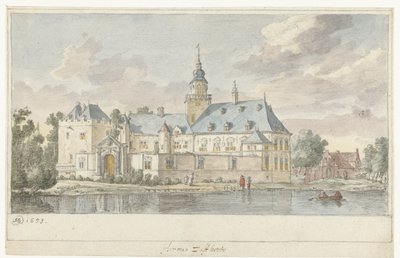Vue du château de Nijenrode - Herman Saftleven