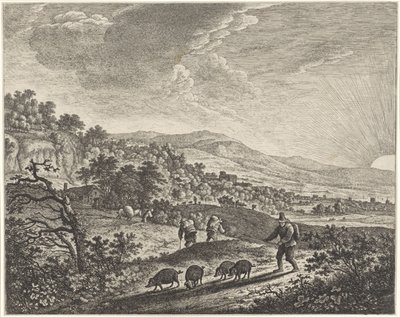 Varkenshoeder - Herman Saftleven