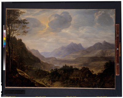 Un vaste paysage rhénan - Herman the Younger Saftleven