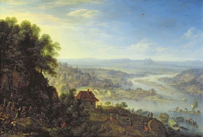 La vallée du Rhin près d