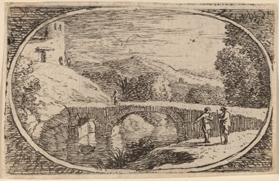 Un pont de pierre - Herman van Swanevelt