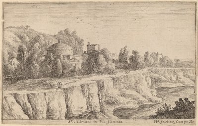 Église de San Adrian sur la Via Flaminia - Herman van Swanevelt