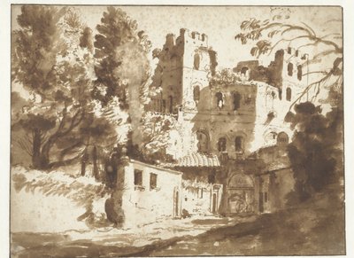 La Porta Pinciana à Rome - Herman van Swanevelt