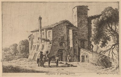 Auberge à la Prima Porta - Herman van Swanevelt