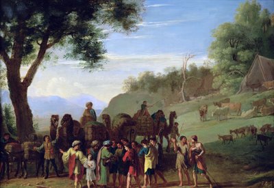 Joseph vendu par ses frères - Herman van Swanevelt
