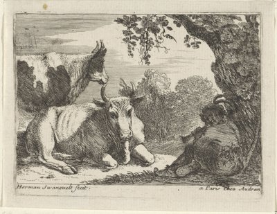 Vaches - Herman van Swanevelt
