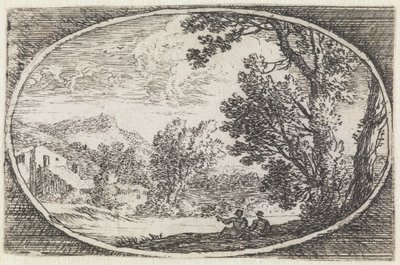 Paysage (n° 21 de la série : *variae campestrum fantasiae*) - Herman van Swanevelt