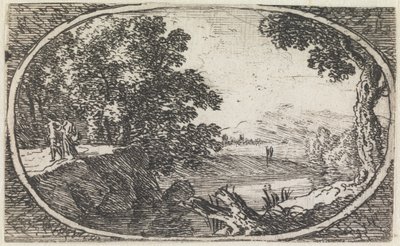 Paysage (n° 24 de la série : *variae campestrum fantasiae*) - Herman van Swanevelt