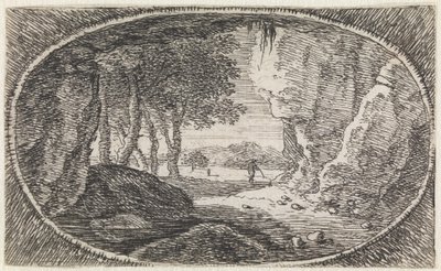 Paysage (n° 8 de la série : *variae campestrum fantasiae*) - Herman van Swanevelt
