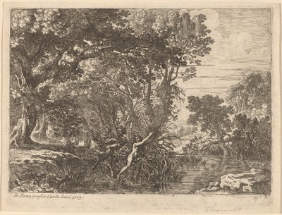 Pan et Syrinx - Herman van Swanevelt