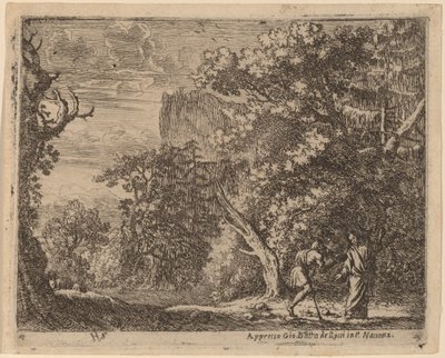 La Tentation du Christ - Herman van Swanevelt