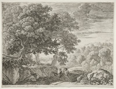 La Fuite en Égypte - Herman van Swanevelt