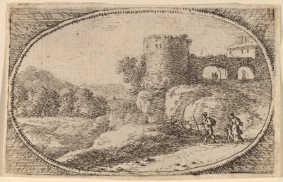 La grande tour ronde - Herman van Swanevelt