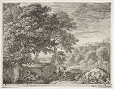 Les petits anges sur la colline - Herman van Swanevelt