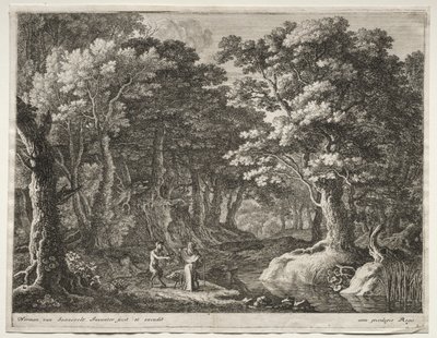 Les pénitents : La tentation de Saint Antoine - Herman van Swanevelt