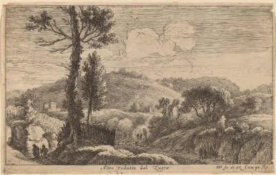 Troisième Vue de Zugro - Herman van Swanevelt