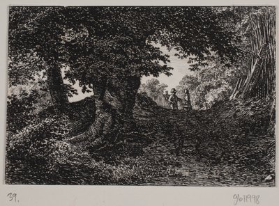 Partie en dehors de Dyrehaven - Hermann Carmiencke
