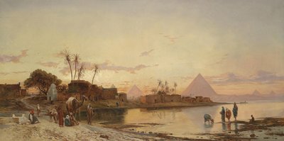 Les Rives du Nil - Hermann David Salomon Corrodi