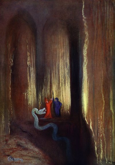 Caverne sombre, 1906 - Hermann Hendrich