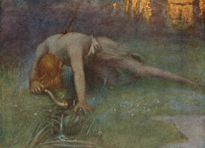 La mort de Siegfried - Hermann Hendrich