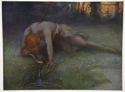 La mort de Siegfried, 1906 - Hermann Hendrich
