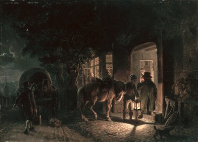 Devant le Pub - Hermann Kauffmann