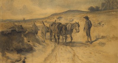 Sur la Lande, c.1855 - Hermann Kauffmann