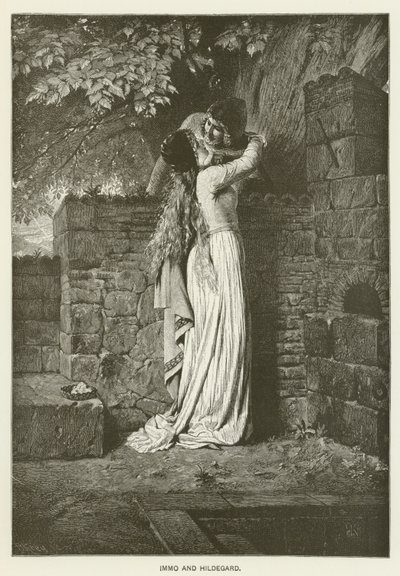 Immo et Hildegard - Hermann Kaulbach