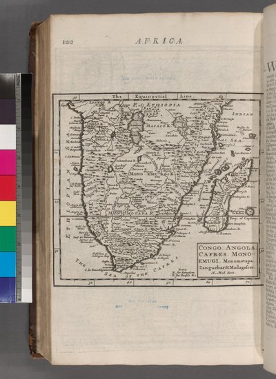 Congo. Angola. Cafres. Monoemugi. Monomotapa. Zanguebar & Madagascar, 1701 - Hermann Moll