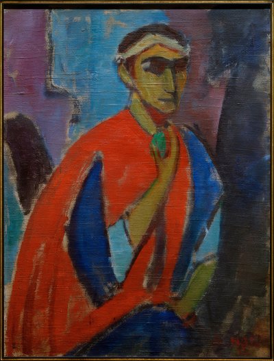 Autoportrait en costume (Le Romain) - Hermann Stenner