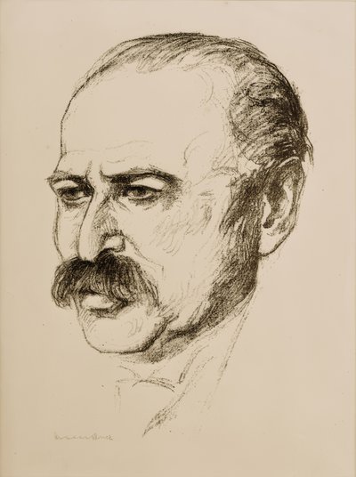 Portrait de Lesser Ury - Hermann Struck