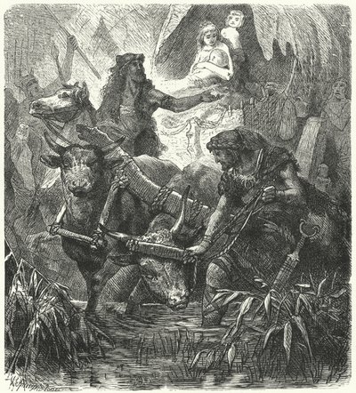 Migration des anciens Aryens en Inde - Hermann Vogel
