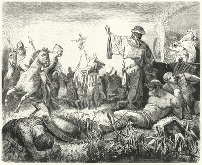 Parthes célébrant une victoire - Hermann Vogel