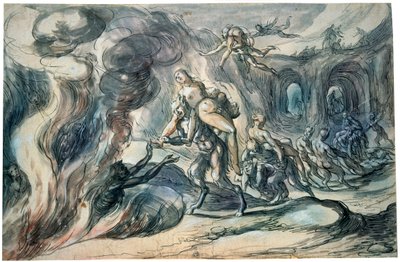 Eurydice en enfer, début XVIIe siècle - Hermann Weyer