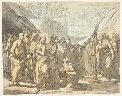 Le Christ et la femme cananéenne - Hermann Weyer