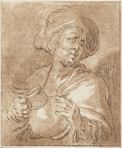 Homme avec une cruche - Hermanus Fock
